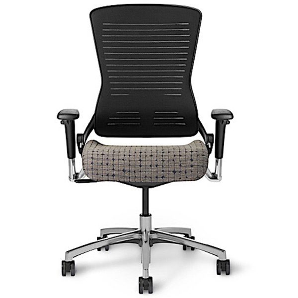 Ergonomic chair with adjustable arms