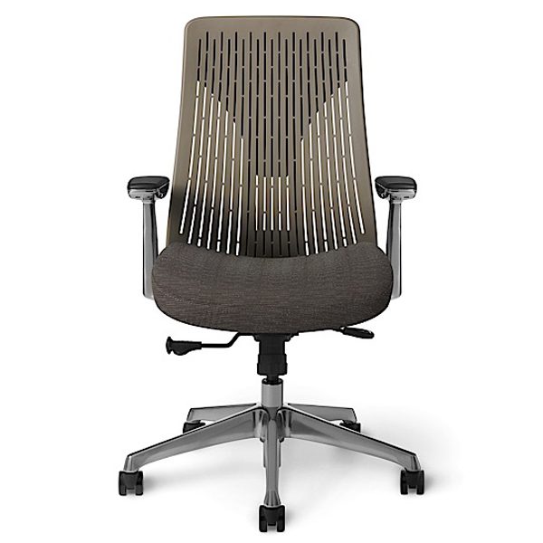 Ergonomic office chair with adjustable armrests