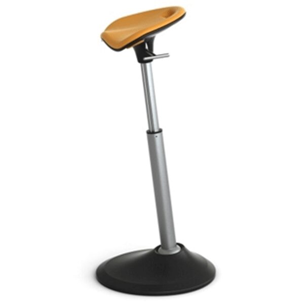 Sleek ergonomic office stool