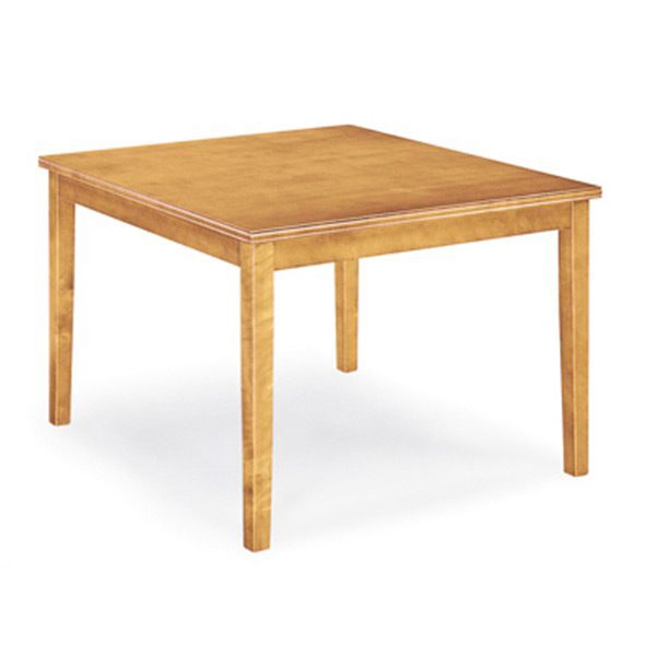Simple wooden dining table design